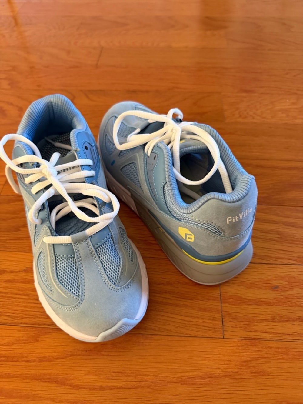 FitVille Walking Shoes Women 6 Wide Comfort Sneakers Cushioned Support - Picture 5 of 6